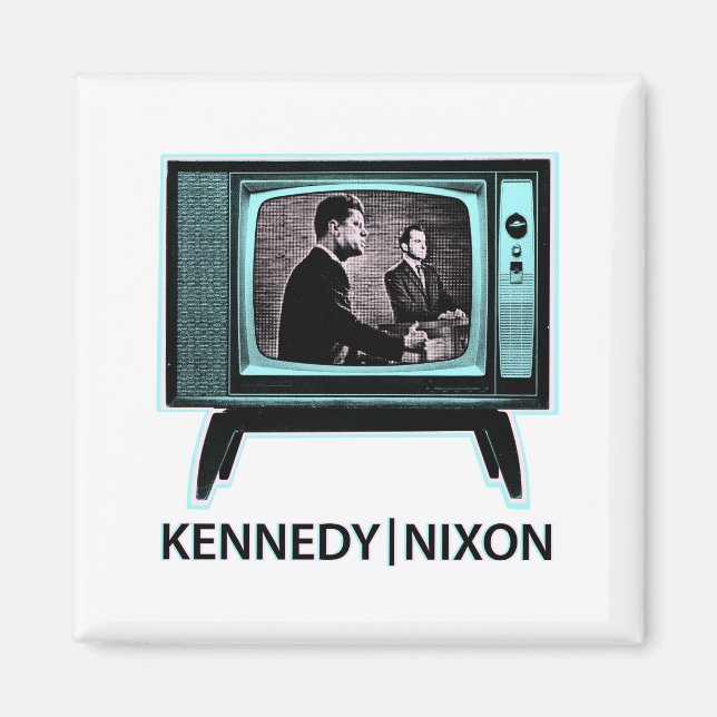 Imã Debate na TV Kennedy Nixon 1960 (Frente)