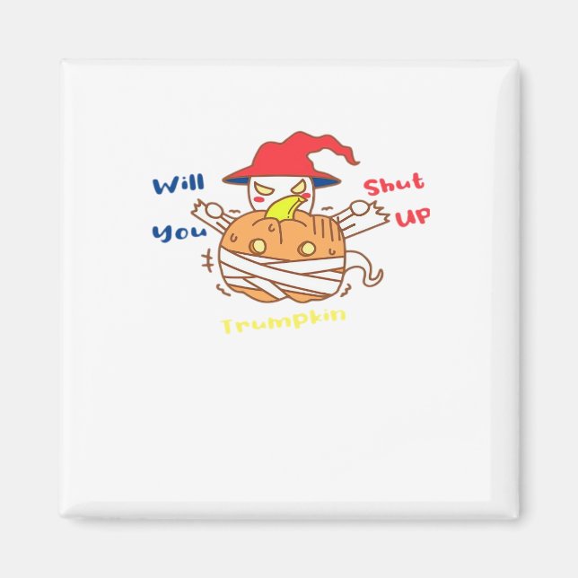 Imã Debate Sobre As Eleições De Trumpkin No Halloween  (Frente)