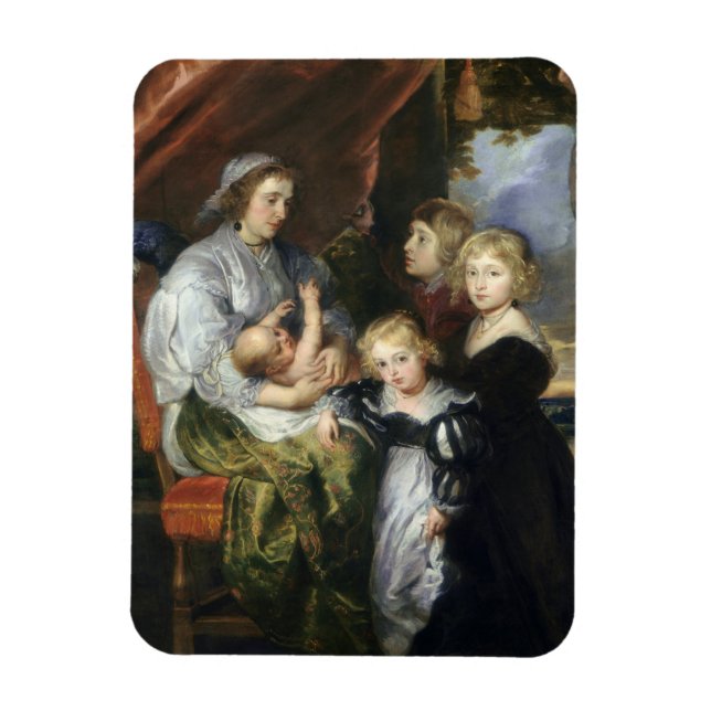 Ímã Deborah Kip e seus filhos (Vertical)