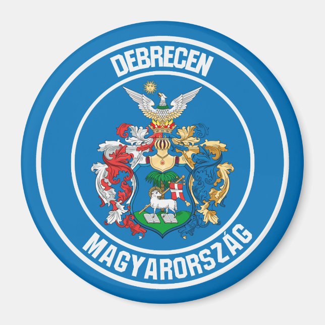 Imã Debrecen Round Emblem (Frente)