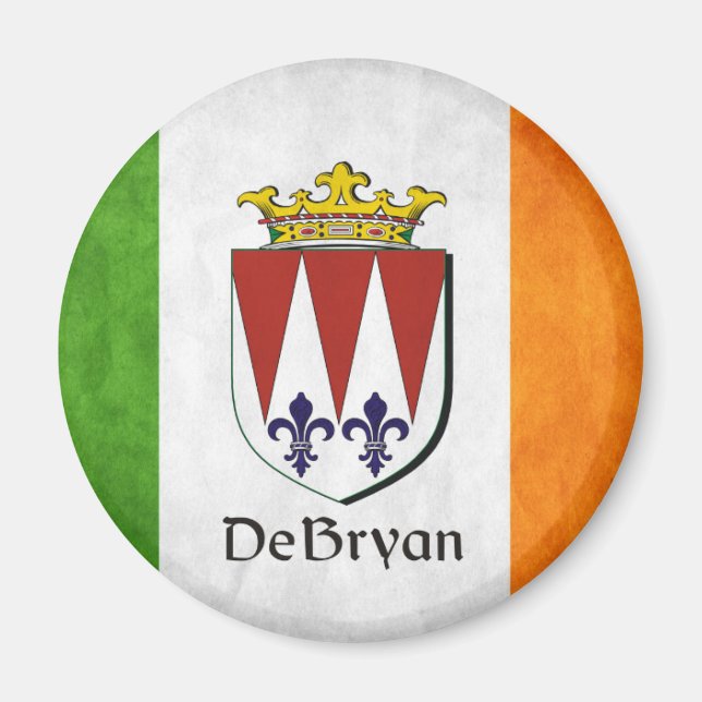 Imã DeBryan Irish Flag (Frente)