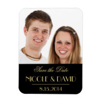 Decadente Casamento Deco elegante e negro salva a