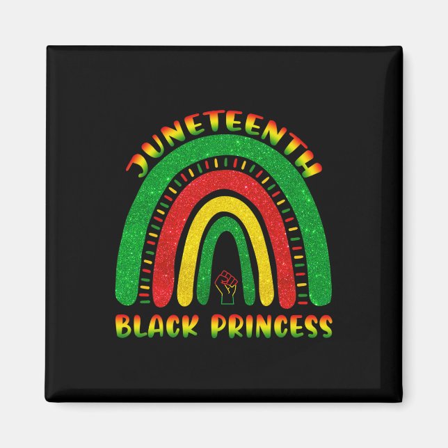 Imã Décima-Décima Princesa Negra Americana Cuja (Frente)