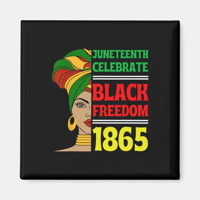 Imã Décima Sétima Celebração da Liberdade Negra 1865 C (Frente)