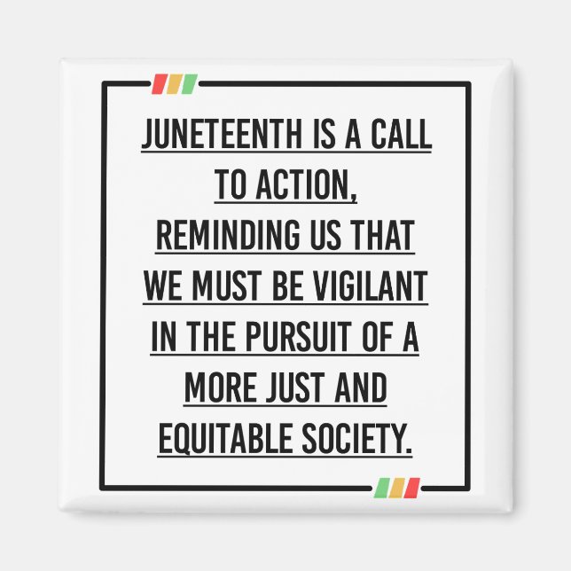 Imã Décimo Junho, Liberdade da Afro-Americana. (Frente)