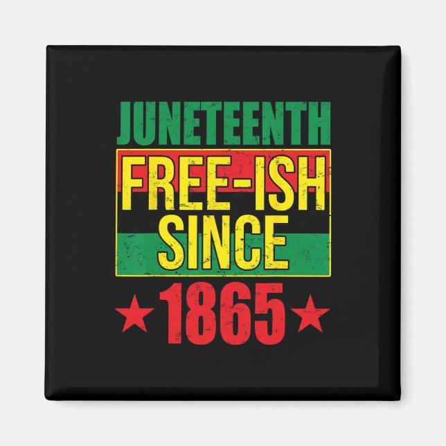 Imã Décimo Livre Desde 1865 História Negra Afro-a (Frente)
