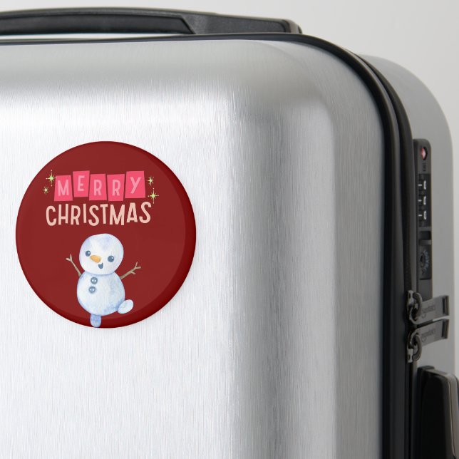 Imã Deck the Halls: Feliz Natal (In Situ (Luggage))