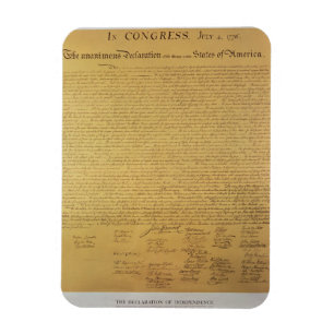 Ímã Declaração de independência