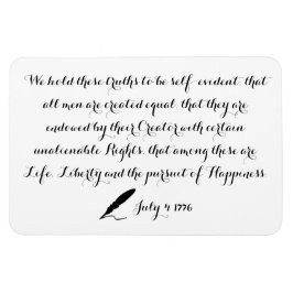 Ímã Declaração de independência dos Estados Unidos 177