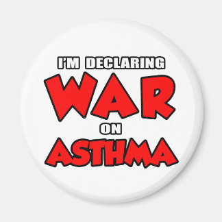 Imã Declaro guerra contra a asma