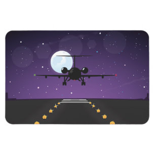 Ímã decolagem de companhia aérea