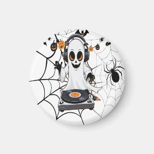 Imã Decor de Dia das Bruxas Fantasmas Spooky