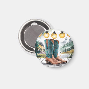 Imã Decor Ocidental para a sua inicialização de cowboy