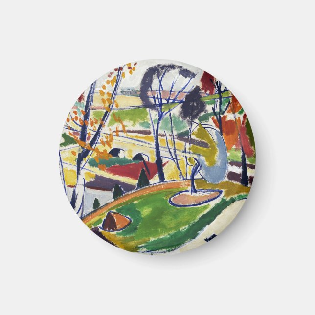 Imã Decor Plat por Henry Lyman Sayen, (Frente)