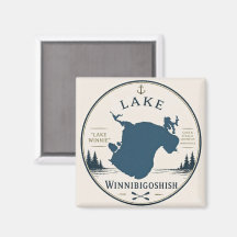 Decoração de Casa de Férias e Lembranças do Lago W