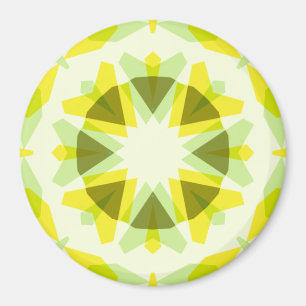 Imã Decoração de Dopamina, Estrela Verde Amarela, Kits