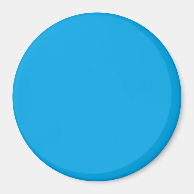 Imã Decoração de Fundo de Cor Azul do Céu (Frente)