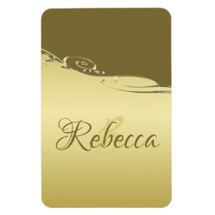 Ímã Decoração de ouro de luxo em ouro militar