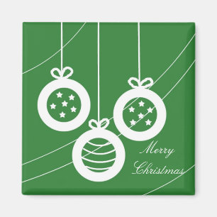 Imã Decorações clássicas de Natal