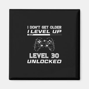 Imã Decorações de Aniversário de 30 Anos para Jogador