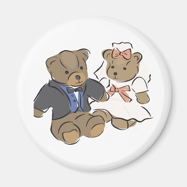 Imã Decorações de Casamento 19 (Frente)