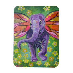 Ímã decorativo da arte do elefante