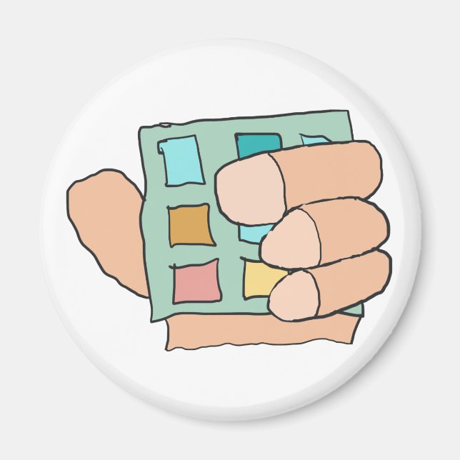 Imã Dedo do gordo (Frente)