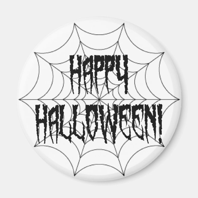 Imã Dedos de Aranha Halloween e Imagem na Web (Frente)