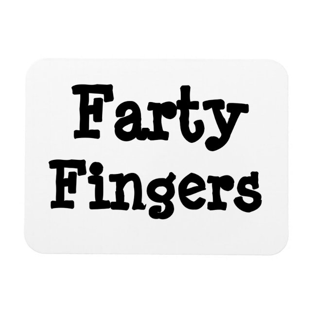 Ímã Dedos de Farty (Horizontal)