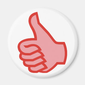 Imã DEDOS POLEGAR OK alto thumbs up