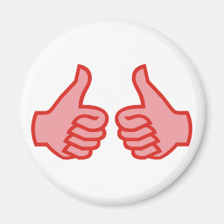 Imã DEDOS POLEGAR OK alto thumbs up