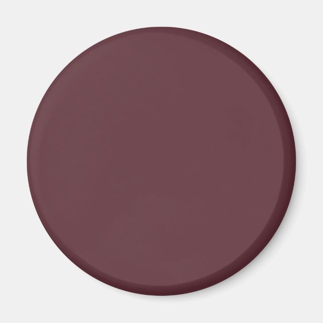Imã Deep Maroon Solid Color (Frente)