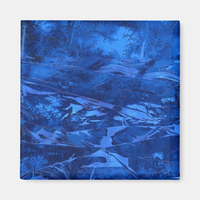 Imã "Deep Water #5" Magnet Abstrato (Frente)