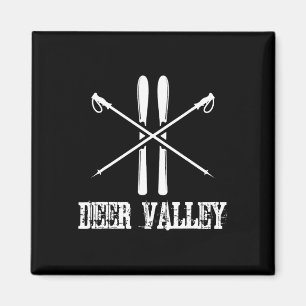 Imã Deer Valley Utah Ski Skiier Esquiando Alpino Nórdi
