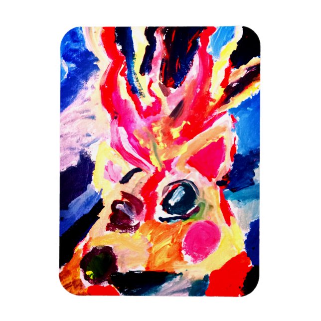 Ímã Deer winter joy (Vertical)