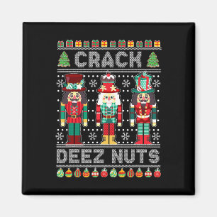 Imã Deez Loucos Nutcracker Divertir-se Feio Natal Nata
