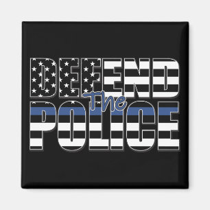 Imã DEFEND-A-Linha Azul-POLICIAL