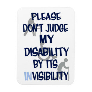Ímã Deficiência/INvisibilidade...RSD/CRPS