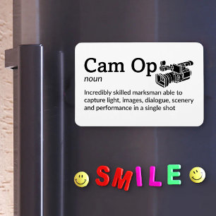 Ímã Definição Cam Op - Set Life 4" x 6 pol Flex