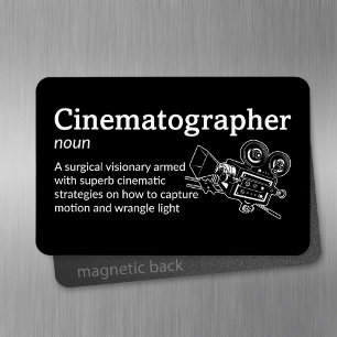 Ímã Definição Cinematográfica - Película 4" x 6" Flex