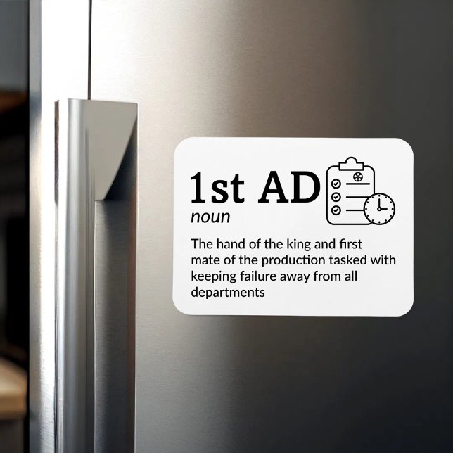 Ímã Definição de AD de 1rua - Ficheiro de 3" x Flex de (Criador carregado)