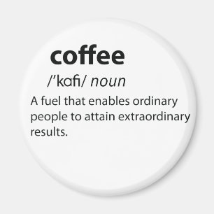 Imã Definição de Dicionário Engraçado Café