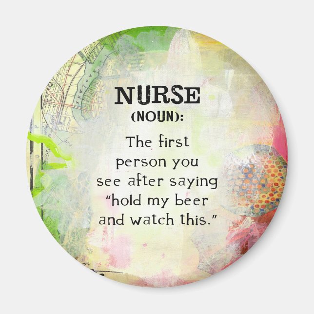 Imã Definição de enfermeiro (Frente)