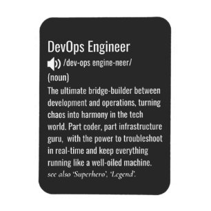Ímã definição de engenheiro DevOps