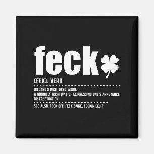 Imã Definição de Feck Ditos Irlandeses Engraçados Trev