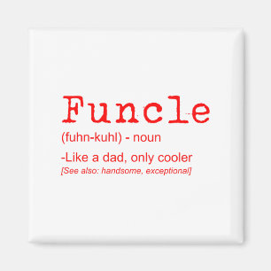 Imã Definição De Funcle Engraçado Presente De Piada Pa