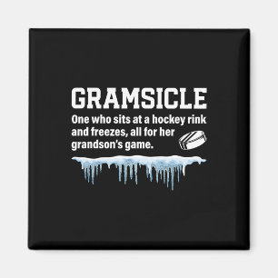 Imã Definição de Gramsicle Hóquei no Gelo Grama de um