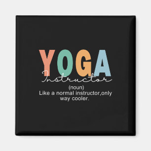 Imã Definição de Instrutor de Yoga Apenas Normal Resfr