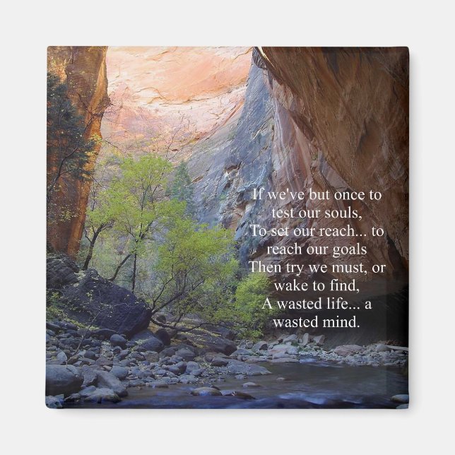 Imã Definição de Objetivos Inspirativos (Frente)