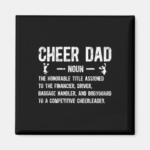 Imã Definição de Pai de Cheerleader Pai de uma Cheerle